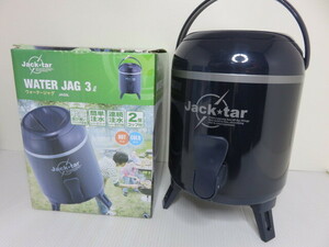 【中古未使用品】 jacktar 保温・保冷 ウォータージャグ 3L JAG3L 〇YR-11004〇