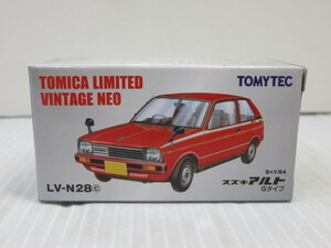 【中古未使用品】 トミーテック TOMYTEC LV-N28c スズキ アルト Gタイプ 赤 〇YR-14948〇