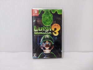 Nintendo Switch 任天堂 Luigi Mansion3 ルイージマンション3 スイッチソフト【中古品】 〇YR-51699〇