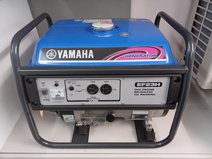 YAMAHA ヤマハ 発電機 EF23H スタンダードモデル 60Hz 2.3kVA 連続運転7.5時間【未使用品】 ○YR-51527○