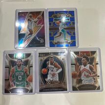 NBA panini 23-24 select Jayson Tatum Scottie Barnes level 4 少し　Brandon miller level 1 shai gorgeous-alexander thunder lane. RC_画像1