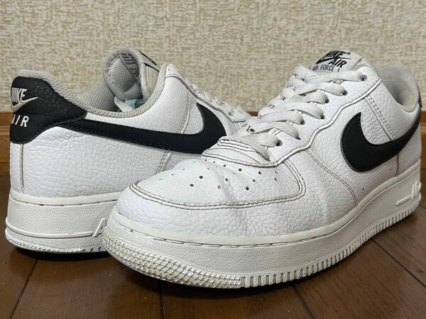 NIKE AIR FORCE 1 07 "WHITE MONO" 27.5cm