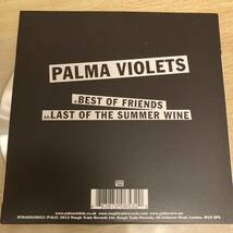 パーマ・ヴァイオレッツ(PALMA VIOLETS)/ Best of Friends / 2曲収録紙ジャケシングル / 輸入盤 / Rough Trade_画像2