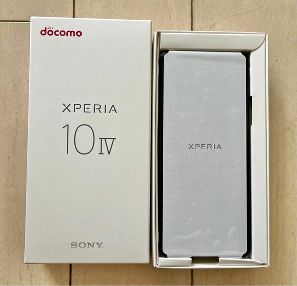 新品 未使用 Xperia 10 IV simフリー ソニー docomo スマホ 本体 ブラック 128GB SO-52C