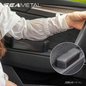 新商品 車のドアアームレストサポートパッド 調整可能な高さ ユニバーサルオートドアオーガナイザー 室内アームレストボックス