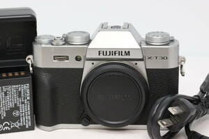 【1円出品 美品】フジフィルムFujifilm X-T30 Silver 動作確認済 