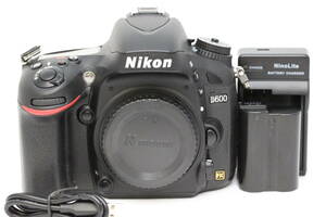 【1円出品】【美品】ニコン Nikon D600 デジタル一眼レフカメラ 動作確認済