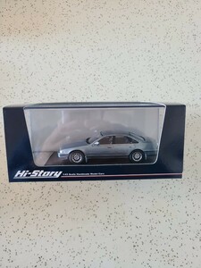 Hi-Story　1/43　ニッサン　セフィーロ　(1988) ブルーイッシュシルバーM　美品　ハイストーリー　インターアライド