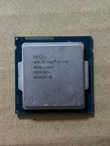 動作品 Intel Core i5 4570 3.20GHz Haswell LGA1150 インテル CPU 即時支払いできる方限定 特価！