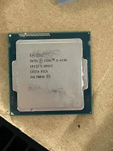 動作品 Intel Core i5 4590 3.30GHz Haswell LGA1150 インテル CPU 即時支払いできる方限定 特価