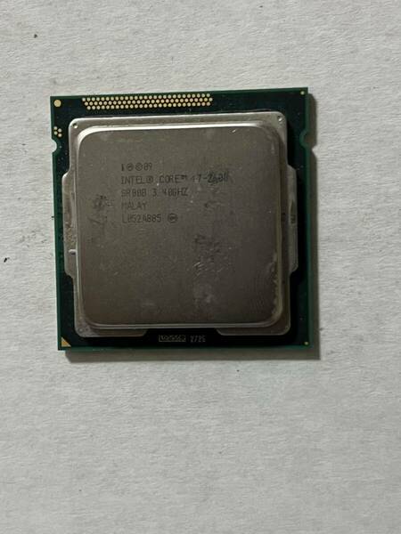 動作品 Intel Core i7 2600 3.40GHz LGA1155 インテル CPU 即時支払いできる方限定 特価！