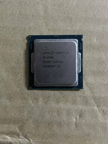 動作品 Intel Core i5 6500 3.20GHz LGA1151 インテル CPU 即時支払いできる方限定 特価