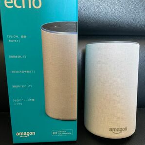 Amazon Echo 第二世代　Alexa アレクサ アマゾン　エコー スマートスピーカー　bose Jbl sony 2世代
