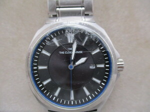 THE　CLOCK　HOUSE　メンズ腕時計　クオーツ　デイト　1964　稼働品