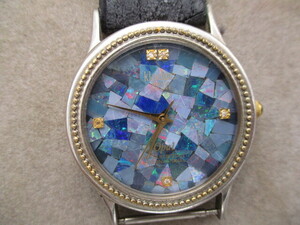クロイゼ　Claeuse　Deluxe　腕時計　クオーツ　Opal　オパール　ダイヤ　SK-015-A