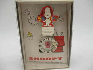  Peanuts Snoopy wristwatch new goods unused 