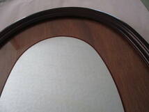 工芸社 扶桑 木製 壁掛け 鏡 ミラー 未使用 60×45_画像3