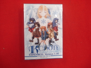 kanonn カノン　トレーディングカード　Ver.3.00　（カード６０枚入り・ルールブック入り｝新品未開封品