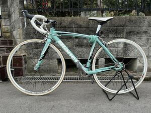 【美品】 BIANCHI ViaNirone Alu Tiagra 500mm ロードバイク 自転車 ビアンキ 
