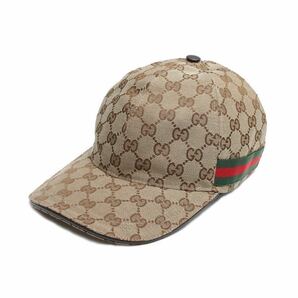 【新品】グッチ GUCCI キャップ 200035-KQWBG-9791-L メンズ レディース 帽子 GG ベージュ