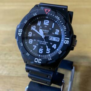 【新品・箱なし】カシオ CASIO クオーツ メンズ 腕時計 MRW-200HJ-1BJF ブラック