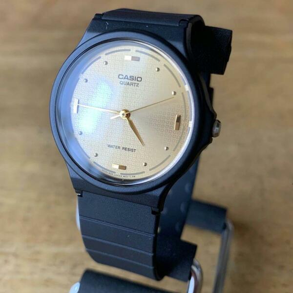 【新品・箱なし】カシオ CASIO クオーツ 腕時計 メンズ MQ-76-9AL ゴールド