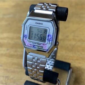 【新品・箱無し】カシオ CASIO クオーツ レディース 腕時計 LA680WA-2C 液晶/シルバー 液晶