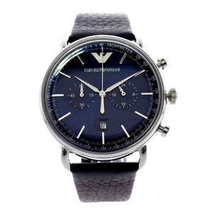  Emporio Armani EMPORIO ARMANI наручные часы мужской AR11105 AVIATOR кварц темно-синий черный 