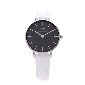 【新品】ダニエルウェリントン 腕時計 PETITE BONDI 28 シルバー DW00100286 ブラック ホワイト