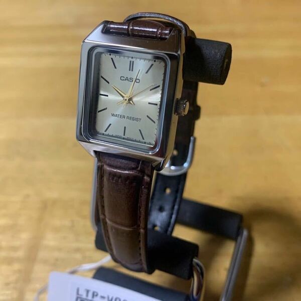 【新品・箱なし】カシオ CASIO クオーツ レディース 腕時計 LTP-V007L-9E シャンパンゴールド シャンパンゴールド