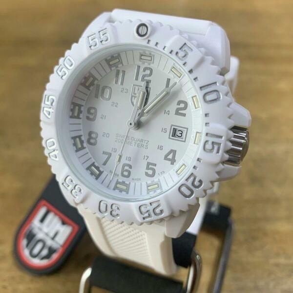 ルミノックス LUMINOX ネイビーシールズ メンズ 腕時計 3057 3057-whiteout クオーツ ホワイトアウト