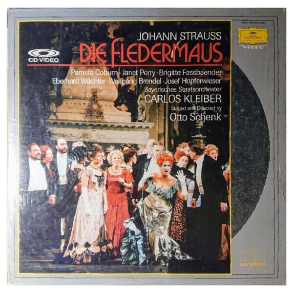 【格安！】レーザーディスク LASER DISC「ヨハン・シュトラウス 喜歌劇〈こうもり〉全曲 DIE FLEDERMAUS」