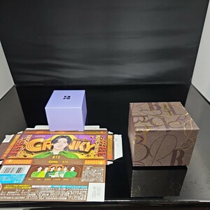 チョコレート　空箱　包装箱BTS?画像が全てです。ご入札前には必ず商品説明をお読みください。空箱包装用。