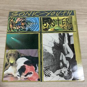 Sonic-Youth Sister нет модифицировано jacket UK оригинал LP запись Sonic Youth 