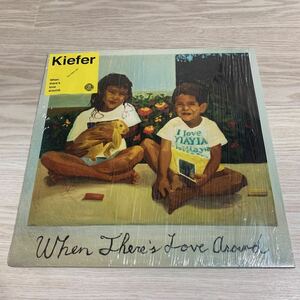 Kiefer When There's Love Around 2LPカラー盤レコード　stones throw leaving records sam gendel