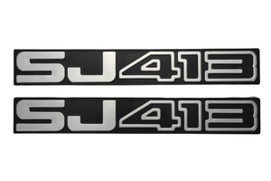 【SuzukiGenuine】 海外仕様 SJ413 サイド フェンダー Emblem 2個 77815-83001 Jimny SJ30 SJ40 JA51 JA71 JA11 JA12