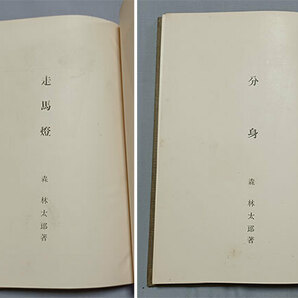 ★森鴎外 元版完本★『走馬燈と分身』２冊揃い、大正2年、初版籾山書店、函付き完本★当時の自身と世間の景色の画像8