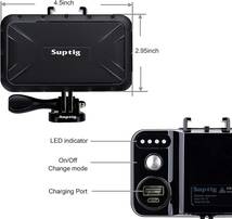 Suptigポータブル充電器、7800 mAhバッテリーパック充電宝、Gopro Hero 11 10 9 8 7 5 3+Her_画像5