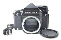 美品 ペンタックス Pentax 67 TTL 後期型 中判カメラ ストラップ ボディキャップ#6064_画像1