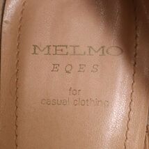 MELMO メルモ 通年 ポインテッドトゥ レザー★ パンプス シューズ 靴 Sz.23　レディース 日本製　E4G00350_4#U_画像7