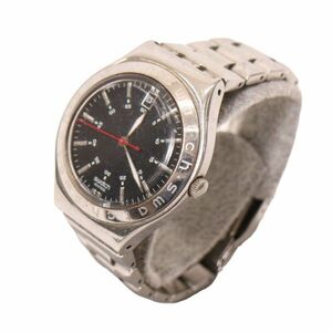Swatch スウォッチ 通年 ステンレス製 カレンダー機能 腕時計 ウォッチ Sz.F　メンズ　E4G00407_4#U