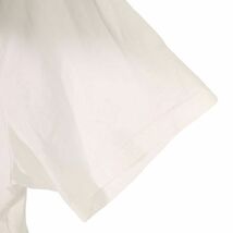 REPLAY リプレイ 春夏 半袖 R刺繍 ビッグロゴプリント★ カットソー Tシャツ Sz.XL　メンズ 白 大きいサイズ　E4T00852_4#A_画像3