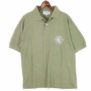 ICEBERG Iceberg spring summer short sleeves Logo embroidery * polo-shirt Sz.M men's E4T00871_4#A