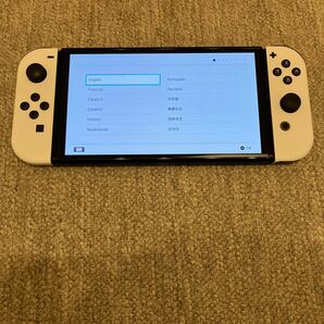 Nintendo Switch (有機ELモデル) Joy-Con(L)/(R) ホワイト White ポケモンソフト3本セット ニンテンドースイッチ 本体の画像2