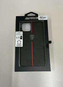 iPhone 12pro max Ferrari leather hard case Apple