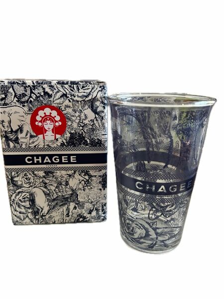 CHAGEEの限定ガラス製グラス