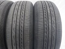 ☆21年製 バリ山 ローレル☆ 5H 114.3 6JJ +40 15インチ 日産純正 アルミホイール タイヤ 195/65R15 BRIDGESTONE REGNO レグノ 4本_画像9