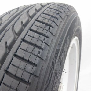 ☆B11W ekワゴン☆ 4H 100 4.5J +46 14インチ 三菱純正 アルミホイール タイヤ 155/65R14 DUNLOP 4本 ★タイヤ1本は要交換★の画像10