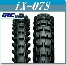 IRC IX07S 110/100-18 64M WT リア用 310777 バイク タイヤ