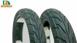 ダンロップOEM ファクトリー 110/70-17 140/70-17 DLタイヤ技術提携 XR400 フロントタイヤ リアタイヤ 前後セット DURO